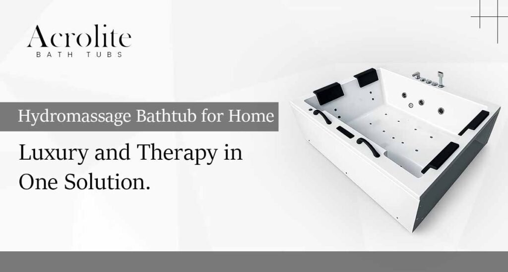 Hydromassage bathtub